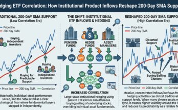 Hedging ETF Correlation How Institutional Product Inflows Reshape 200-Day SMA Support