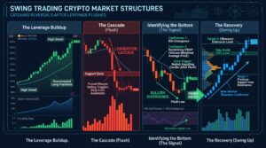 Swing Trading Crypto Market Structures | Catching Reversals After Leverage Flushes