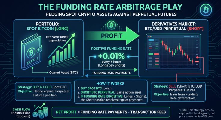 The Funding Rate Arbitrage Play: Hedging Spot Crypto Assets Against Perpetual Futures