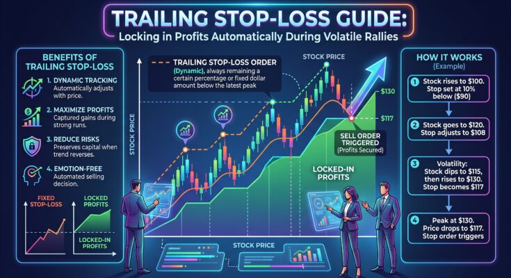 Trailing Stop-Loss Guide Locking in Profits Automatically During Volatile Rallies