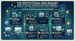The Institutional Risk Budget | How to Start Trading Cryptocurrency Step by Step Under BlackRock's New Blueprint
