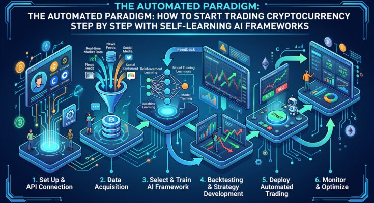 The Automated Paradigm | How to Start Trading Cryptocurrency Step by Step with Self-Learning AI Frameworks