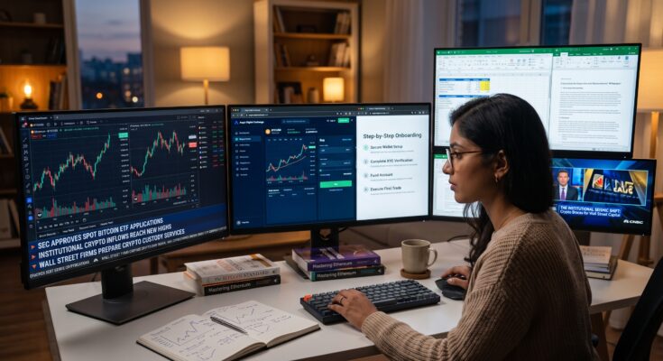 The Institutional Seismic Shift | How to Start Trading Cryptocurrency Step by Step Ahead of Wall Street's Core Inflow Wave