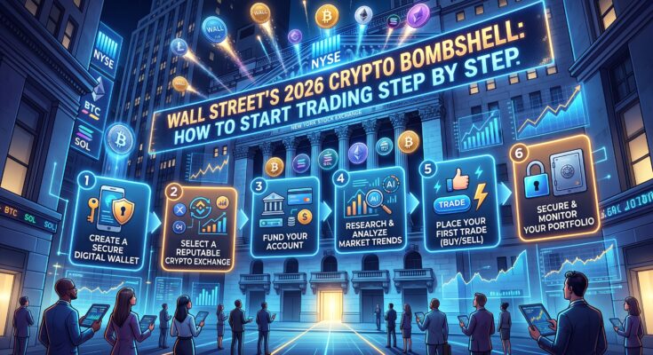 Wall Street's 2026 Crypto Bombshell | How to Start Trading Step by Step