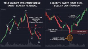 Market Structure Breaks vs. Liquidity Sweep | How to Filter Out False Trading Signals