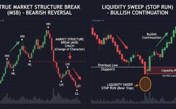 Market Structure Breaks vs. Liquidity Sweep | How to Filter Out False Trading Signals